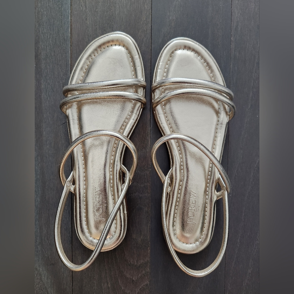 Gold sandals